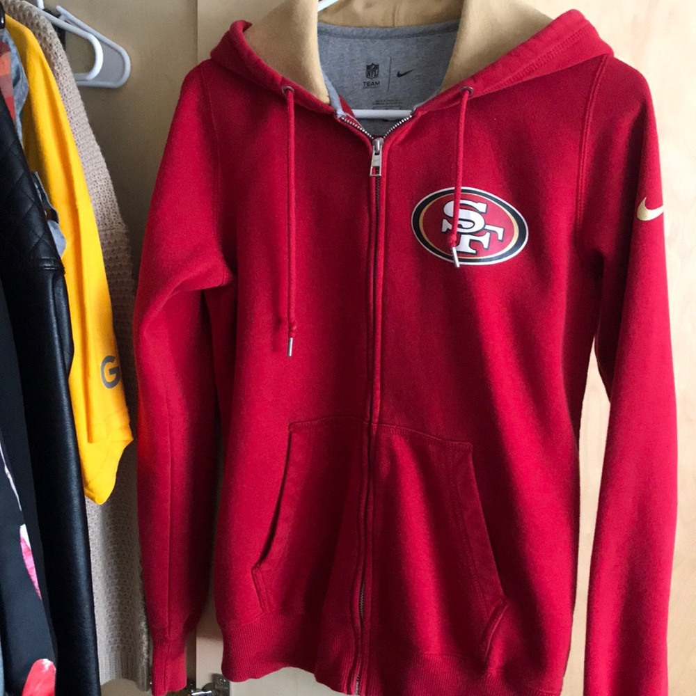 Nike San Francisco 49ers Hoodie, Women’s Size M